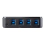 StarTech.com Switch di Condivisione Periferiche USB 3.0 - 4x4 (HBS304A24A)