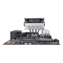 Thermaltake Toughair 110 Processore Refrigeratore 12 cm Nero, Argento (CL-P073-AL12BL-A)