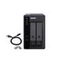 QNAP TR-002 array di dischi Nero (TR-002)