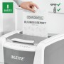 Leitz 80130000 distruggi documenti Triturazione incrociata 22 cm Grigio, Bianco (80130000)