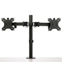StarTech.com Staffa per due monitor con montaggio su scrivania - Design a barre trasversali - Articolabile - Acciaio (ARMDUAL2)