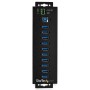 StarTech.com Hub USB 3.0 industriale a 10 porte con adattatore di alimentazione - Protezione contro le sovratension (HB30A10AME)