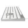 Hamlet XKKITA-MCU tastiera USB QWERTY Bianco (XKKITA-MCU)