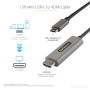 StarTech.com Cavo adattatore USB C HDMI da 4m 4K 60Hz con HDR10 - Adattatore type C HDMI 4K Ultra HD - HDMI 2.0b - (CDP2HDMM4MH)