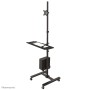 Neomounts by Newstar FPMA-MOBILE1700 carrello e supporto multimediale Nero (FPMA-MOBILE1700)