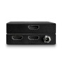Lindy 38205 moltiplicatore AV Trasmettitore e ricevitore AV Nero (38205)