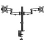 StarTech.com ARMDUAL3 supporto da tavolo per Tv a schermo piatto 81,3 cm (32") Morsa Nero (ARMDUAL3)
