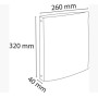 Exacompta 51375E cartella Polipropilene (PP) Rosso A4 (51375E)