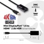 CLUB3D CAC-1180 adattatore per inversione del genere dei cavi Min iDisplayPort 1.4 Nero (CAC-1180)
