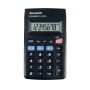Sharp EL-233S calcolatrice Tasca Calcolatrice di base Nero (SH-EL233SBBK)