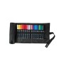 Koh-I-Noor DJTB-24 astuccio per matita Astuccio portamatite Tessuto Nero (DJTB-24)