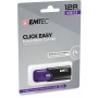 Emtec Click Easy unità flash USB 128 GB USB tipo A 3.2 Gen 1 (3.1 Gen 1) Nero, Viola (ECMMD128GB113)
