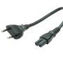 VALUE 19.99.2092 cavo di alimentazione Nero 3 m CEE7/16 Accoppiatore C7 (RO19.99.2092)