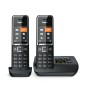 Gigaset COMFORT 550A duo Telefono analogico/DECT Identificatore di chiamata Nero (L36852H3021K104)