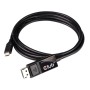 CLUB3D cac-1557 USB C Displayport 1.4 Nero (CAC-1557)