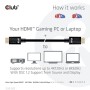 CLUB3D Ultra High Speed HDMI™2.1 Cable 10K 120Hz 48Gbps M/M 2 m./6.56 ft. (CAC-1372)