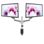 V7 Doppia staffa monitor con regolazione a sfioramento (DM1DTA-1E)
