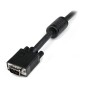 StarTech.com Cavo coassiale ad alta definizione per monitor VGA a VGA a 15 pin HD15 maschio/maschio da 10m (MXTMMHQ10M)