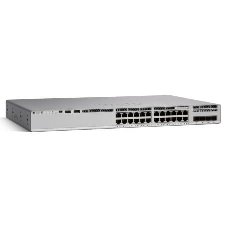 Cisco Catalyst C9200L Gestito L3 Gigabit Ethernet (10/100/1000) Grigio (C9200-24T-E)