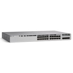 Cisco Catalyst C9200L Gestito L3 10G Ethernet (100/1000/10000) Supporto Power over Ethernet (PoE) Grigio (C9200L-24P-4X-A)