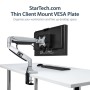 StarTech.com Supporto VESA per thin client - Montaggio sotto scrivania con staffa VESA (ACCSMNT)