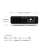 BenQ X500i videoproiettore Proiettore a corto raggio 2200 ANSI lumen DLP 2160p (3840x2160) Nero, Bianco (9H.JSC77.17E)