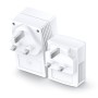 TP-LINK TL-WPA4220 KIT 300 Mbit/s Collegamento ethernet LAN Wi-Fi Bianco 2 pz (TL-WPA4220KIT) (TL-WPA4220 KIT)  (TL-WPA4220 KIT)