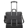 Rivacase Lantau borsa per notebook 39,6 cm (15.6") Valigetta ventiquattrore Nero, Grigio (8831BKMELANGE) (8831BLACKMELANGE)
