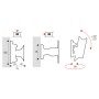 ITB OM06105 Supporto TV a parete 101,6 cm (40") Nero (AMOM06105) (OM-1SN200)