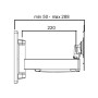 ITB OM06174 Supporto TV a parete 101,6 cm (40") Nero (OM06174) (OM-GYRO2EXTRA)