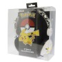 OTL Technologies Pokémon Japanese Cablato Cuffie A Padiglione MUSICA Nero, Bianco, Giallo (PK0603)