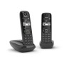 Gigaset AS690 DUO Telefono analogico/DECT Identificatore di chiamata Nero (L36852H2816K101)