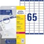 Avery L7651-25 etichetta per corrispondenza Bianco Etichetta autoadesiva (L7651-25)