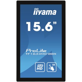 iiyama ProLite TF1634MC-B8X monitor touch screen 39,6 cm (15.6") 1920 x 1080 Pixel Multi-touch Multi utente Nero (TF1634MC-B8X)