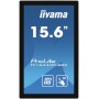 iiyama ProLite TF1634MC-B8X monitor touch screen 39,6 cm (15.6") 1920 x 1080 Pixel Multi-touch Multi utente Nero (TF1634MC-B8X)