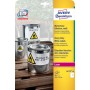 Avery L4775-20 etichetta autoadesiva Rettangolo con angoli arrotondati Permanente Bianco 20 pz (L4775-20)