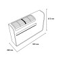 Argoclima Apollo 12HP condizionatore portatile 29 dB Bianco (398000761)