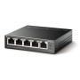 TP-LINK TL-SG1005LP switch di rete Non gestito Gigabit Ethernet (10/100/1000) Supporto Power over Ethernet (PoE) N (TL-SG1005LP)
