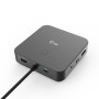 i-tec USB-C HDMI Dual DP Docking Station with Power Delivery 100 W + Universal Charger 100 W (C31TRI4KDPDPRO100)