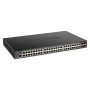 D-Link DGS-1250-52XMP switch di rete Gestito L3 Nessuno Supporto Power over Ethernet (PoE) Nero (DGS-1250-52XMP/E)