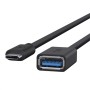 Belkin F2CU036btBLK cavo USB USB 3.2 Gen 1 (3.1 Gen 1) USB C USB A Nero (F2CU036BTBLK)