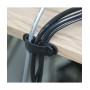 Vultech CO-02 organizer per cavi Scrivania Supporto per cavo Nero 10 pz (CO-02)