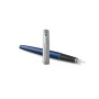 Parker Jotter penna stilografica Nero, Blu, Acciaio inossidabile 1 pz (2030950)