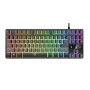 Trust GXT 833 Thado TKL tastiera USB QWERTY Italiano Nero (24066)