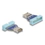 DeLOCK USB 10 Gbps Adattatore Pin Header maschio a interna USB di Tipo-E chiave A maschio (67130)