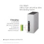 CLUB3D The Club 3D CSV-3104D USB 3.2 Gen 1 4K UHD at 30Hz Mini Docking Station Ultra slim design (CSV-3104D)