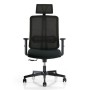 SEDIA VERTIGO NERO - IGNIFUGO CL1 (VRAPG/BR2D/IN/N)