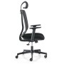 SEDIA VERTIGO NERO - IGNIFUGO CL1 (VRAPG/BR2D/IN/N)