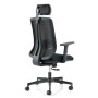 SEDIA VERTIGO NERO - IGNIFUGO CL1 (VRAPG/BR2D/IN/N)
