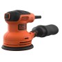 Black & Decker BEW210 Levigatrice orbitale 14000 Giri/min Nero, Arancione (BEW210-QS)
